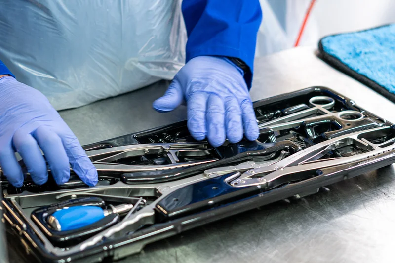 iSpine / Instrument preparation